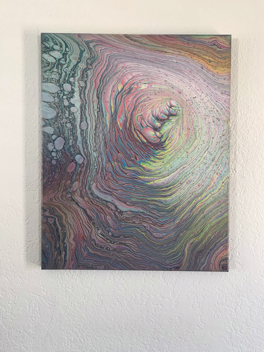 Canvas Painting "Pink Lake" - Ashley Lisl Art