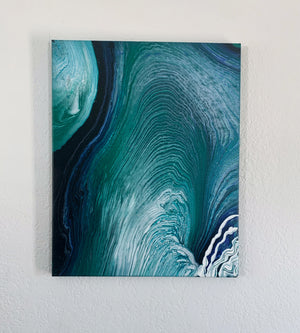 Canvas Painting "Sea Creature" - Ashley Lisl Art