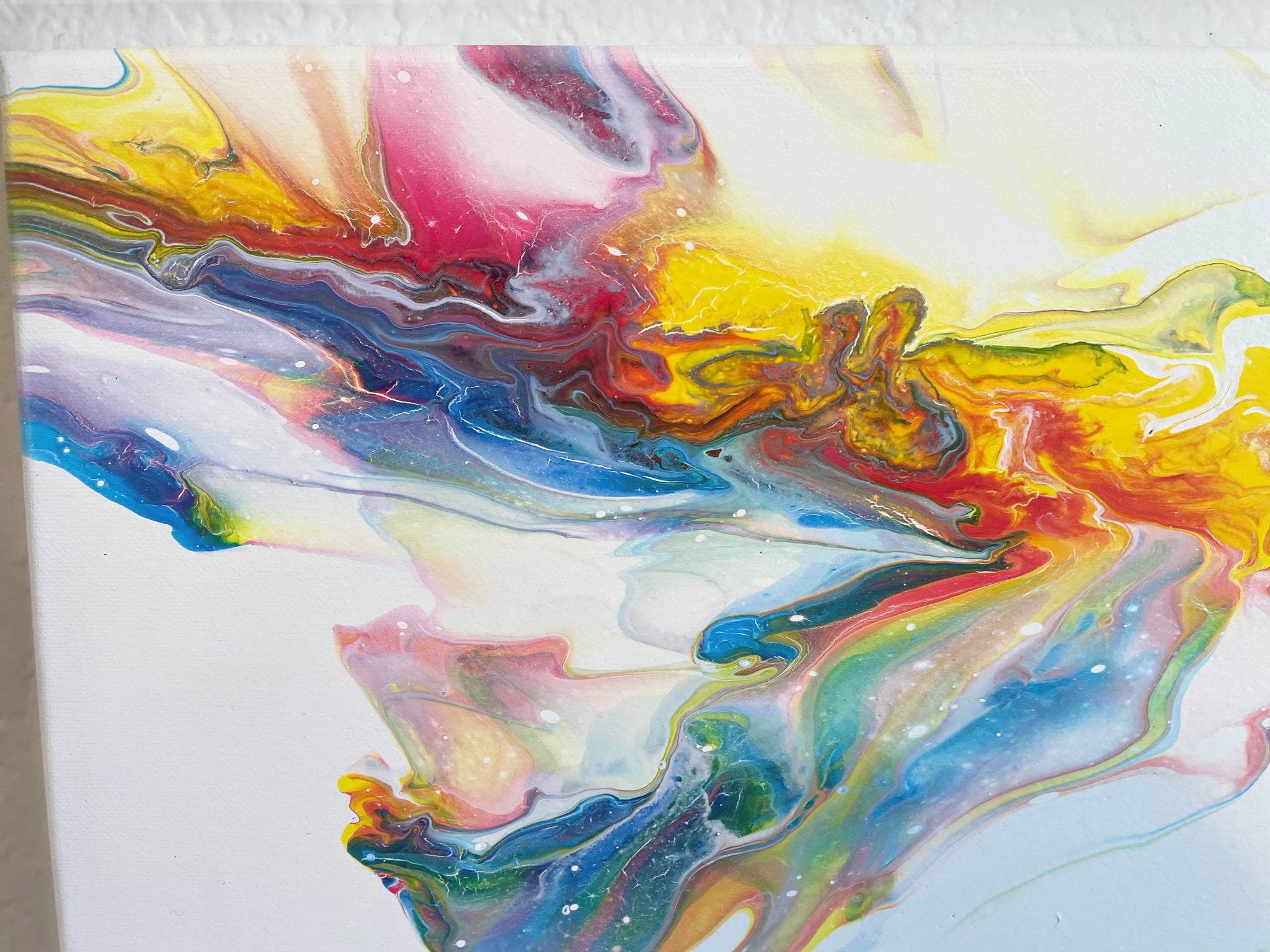 Canvas Painting "Splash of Joy"