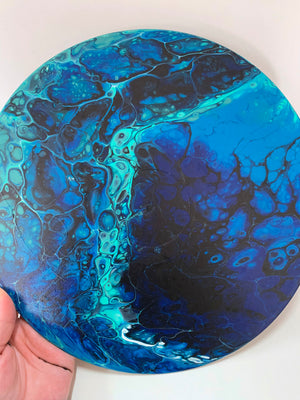 Vinyl Art Painting "Under the Sea" - Ashley Lisl Art